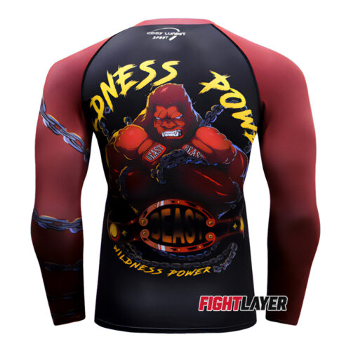 'The Beast' Long Sleeve Rash Guard