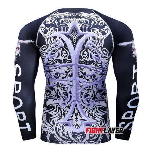 'The Bonecrusher' Long Sleeve Rash Guard