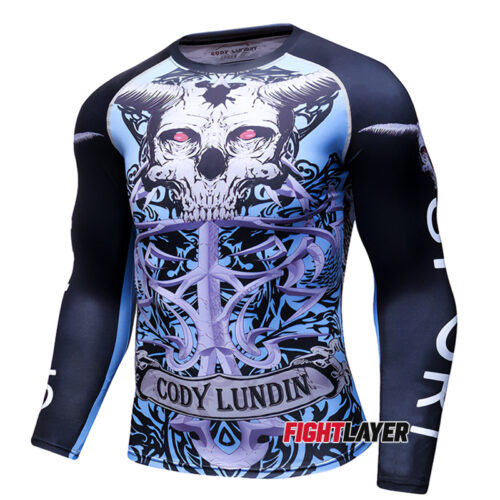 'The Bonecrusher' Long Sleeve Rash Guard