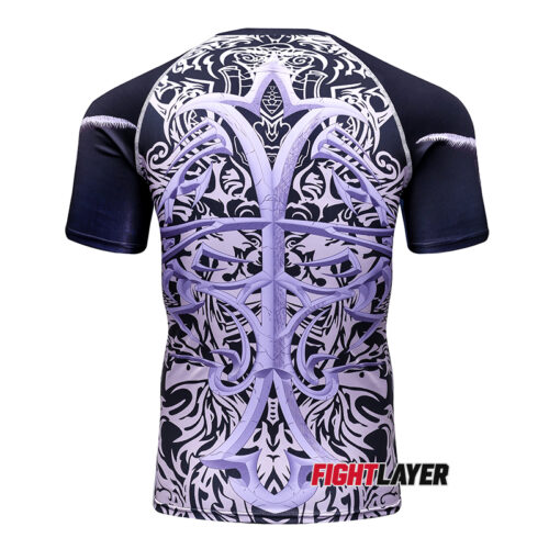 'The Bonecrusher' Short Sleeve Rash Guard