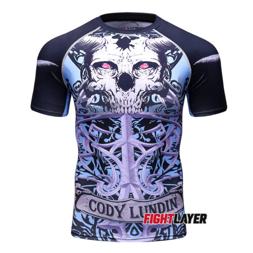 'The Bonecrusher' Short Sleeve Rash Guard