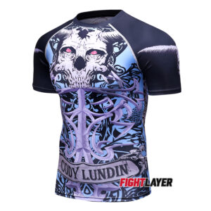 'The Bonecrusher' Short Sleeve Rash Guard