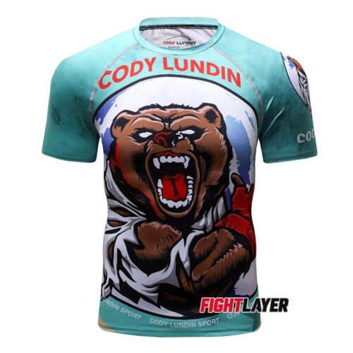 'The Grizzly' Short Sleeve Rash Guard