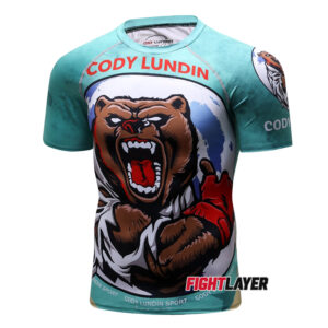 'The Grizzly' Short Sleeve Rash Guard