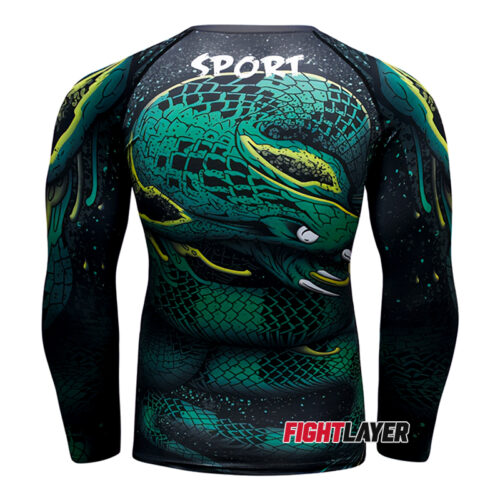 'The Rattler' Long Sleeve Rash Guard