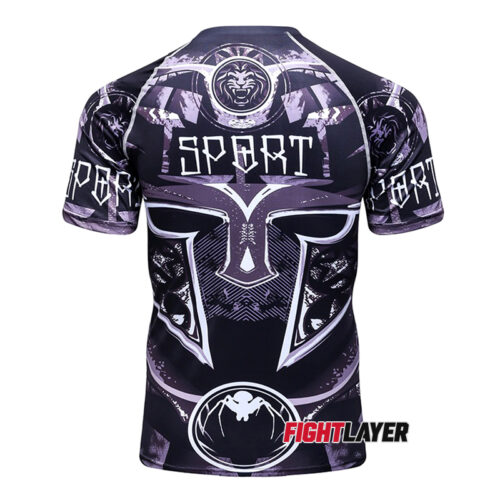 'The Spartan' Short Sleeve Rash Guard