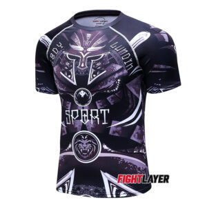 'The Spartan' Short Sleeve Rash Guard