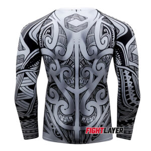 'Tribal War' Long Sleeve Rash Guard
