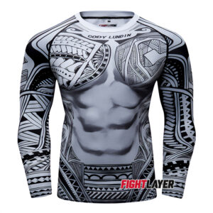 'Tribal War' Long Sleeve Rash Guard
