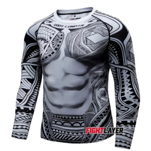 'Tribal War' Long Sleeve Rash Guard