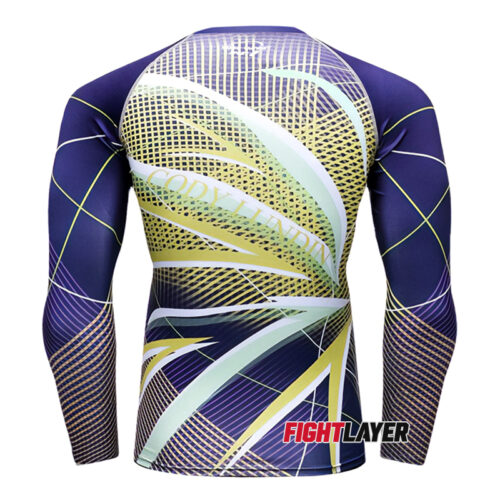 'Turbulence' Long Sleeve Rash Guard