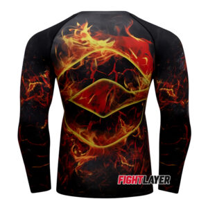 'Volcanic' Long Sleeve Rash Guard