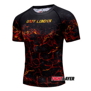 'Volcanic' Short Sleeve Rash Guard