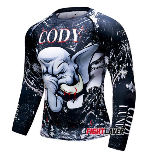 'War Elephant' Long Sleeve Rash Guard