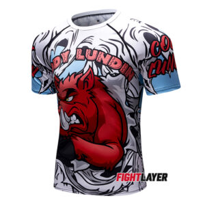 'War Pig' Short Sleeve Rash Guard