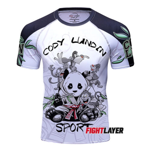 'Way Of The Panda' Short Sleeve Rash Guard