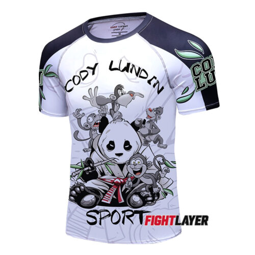'Way Of The Panda' Short Sleeve Rash Guard
