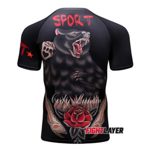'Werewolf Fight' Short Sleeve Rash Guard