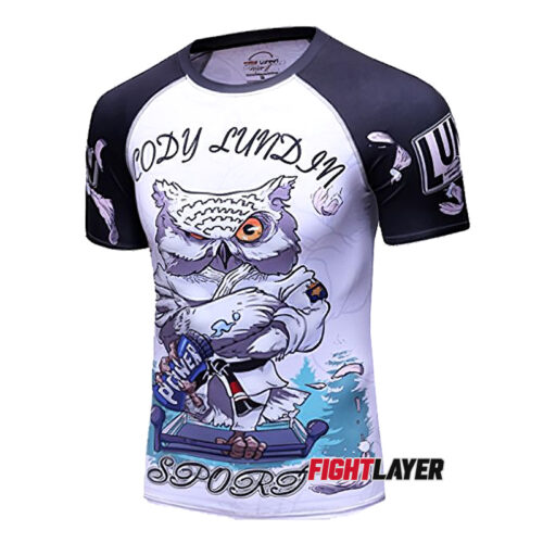 'Wise Owl' Short Sleeve Rash Guard