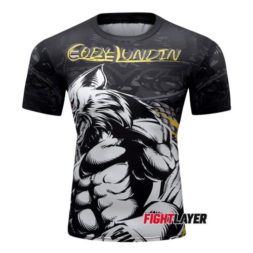 'Wolf Of The Cage' Short Sleeve Rash Guard