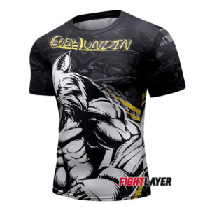 'Wolf Of The Cage' Short Sleeve Rash Guard