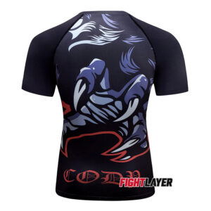 'Wolfman' Short Sleeve Rash Guard