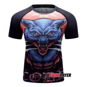 'Wolfman' Short Sleeve Rash Guard