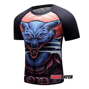 'Wolfman' Short Sleeve Rash Guard