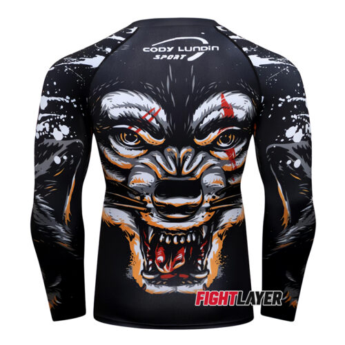 'Wolfpack' Long Sleeve Rash Guard