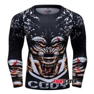 'Wolfpack' Long Sleeve Rash Guard