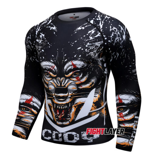 'Wolfpack' Long Sleeve Rash Guard