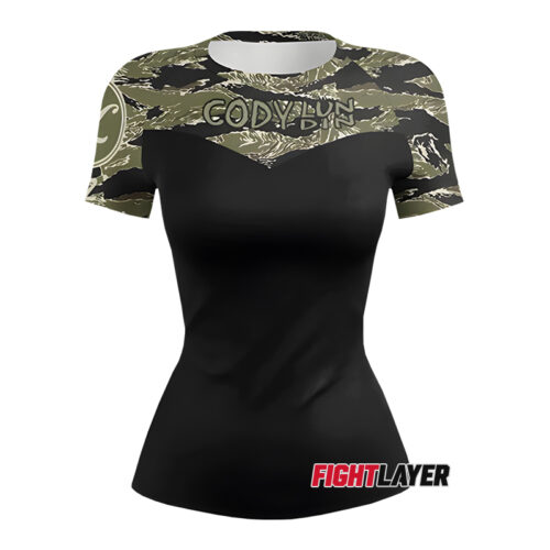 Women's 'Alpine Strike' Short Sleeve Rash Guard