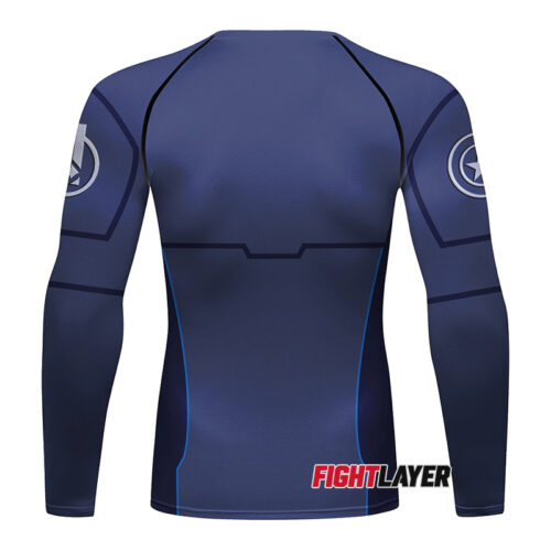 'American Titan' Long Sleeve Rash Guard
