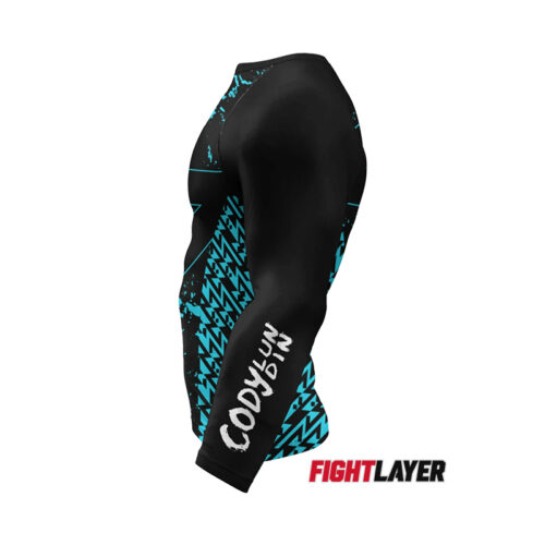 'Aqua Strike' Long Sleeve Rash Guard