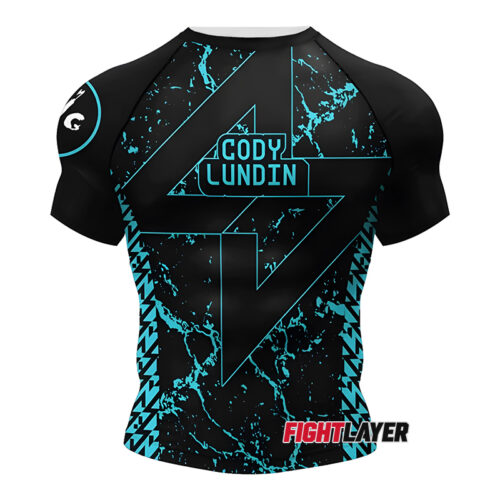 'Aqua Strike' Short Sleeve Rash Guard