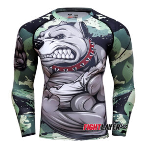 'Bad Dog' Long Sleeve Rash Guard