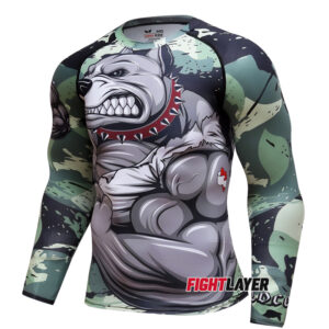 'Bad Dog' Long Sleeve Rash Guard