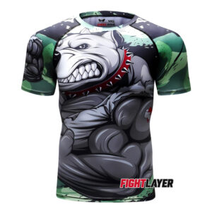 'Bad Dog' Short Sleeve Rash Guard
