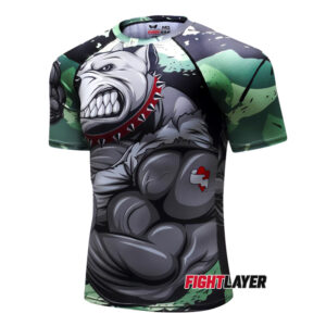 'Bad Dog' Short Sleeve Rash Guard