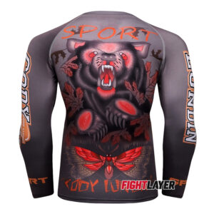 'Bearfight Shirt' Long Sleeve Rash Guard