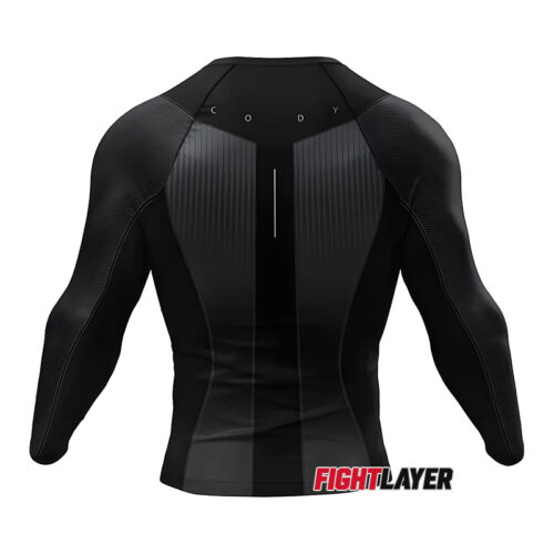 'Blackout' Long Sleeve Rash Guard