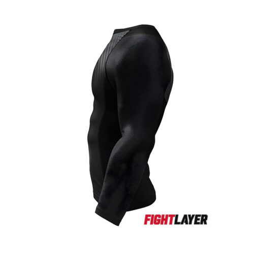 'Blackout' Long Sleeve Rash Guard