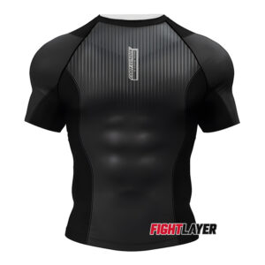 'Blackout' Short Sleeve Rash Guard