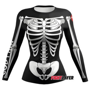 Women's 'Bone Rattler' Long Sleeve Rash Guard