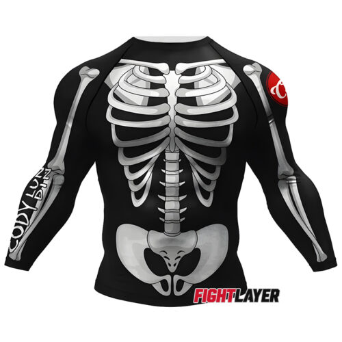 'Bone Rattler' Long Sleeve Rash Guard
