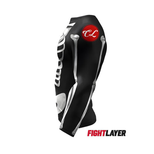 'Bone Rattler' Long Sleeve Rash Guard