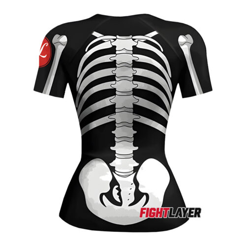Women's 'Bone Rattler' Short Sleeve Rash Guard