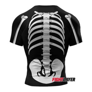 'Bone Rattler' Short Sleeve Rash Guard