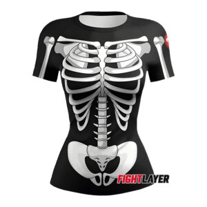 Women's 'Bone Rattler' Short Sleeve Rash Guard