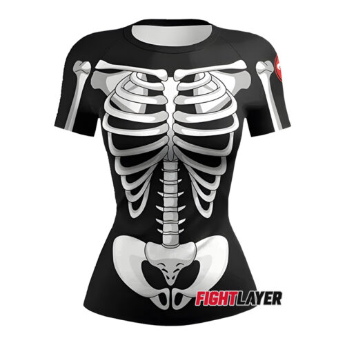 Women's 'Bone Rattler' Short Sleeve Rash Guard